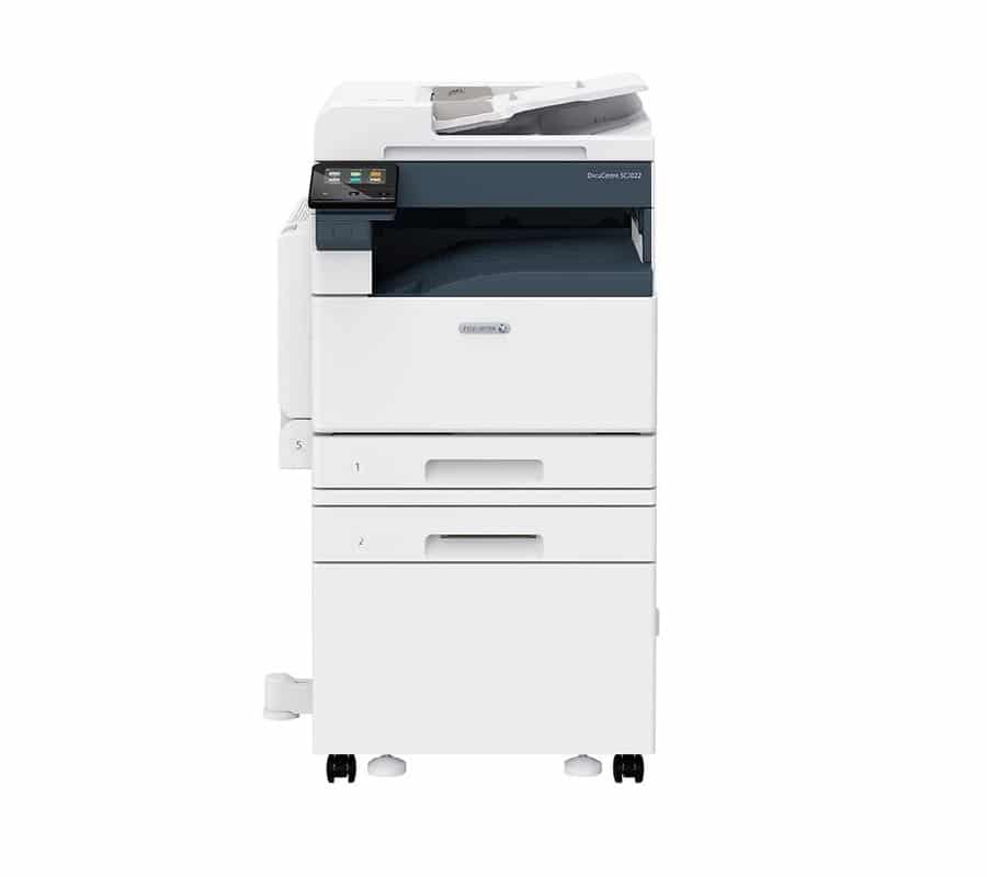 DocuCentre SC2022 Multifunction Printer Photocopier with Two Trays and Cabinet