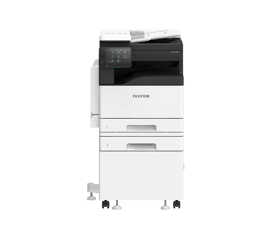 Fujifilm Apeos C2450S Multifunction Printer Copier Scanner with Extra Paper Tray and Cabinet